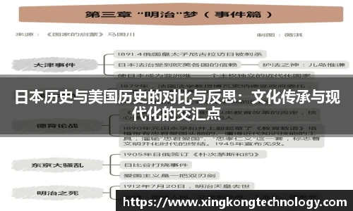 日本历史与美国历史的对比与反思：文化传承与现代化的交汇点